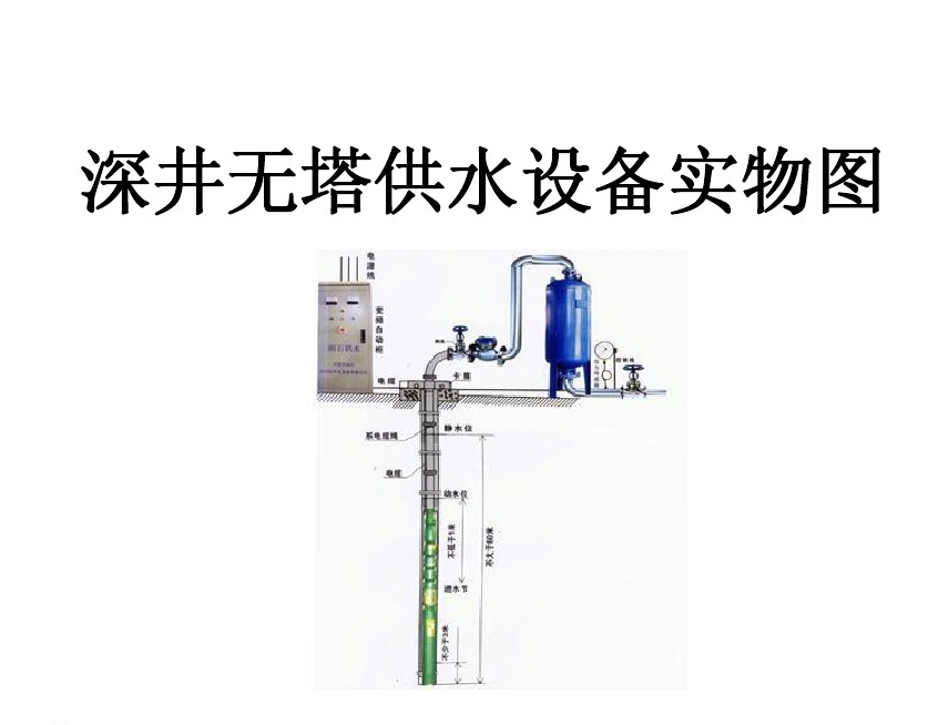 安顺平坝区井泵无塔式供水设备